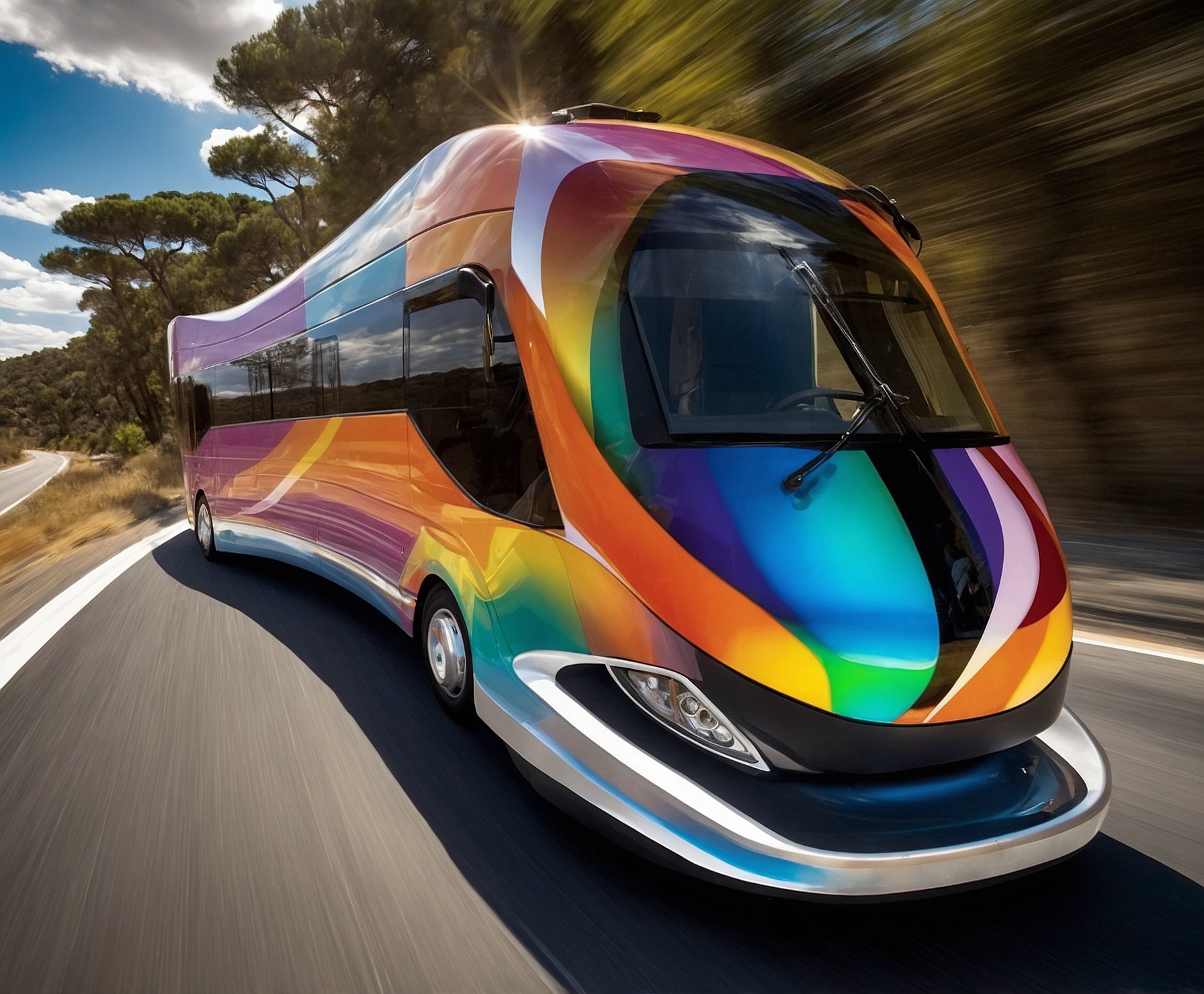 Transporte innovador de orugas a ruedas